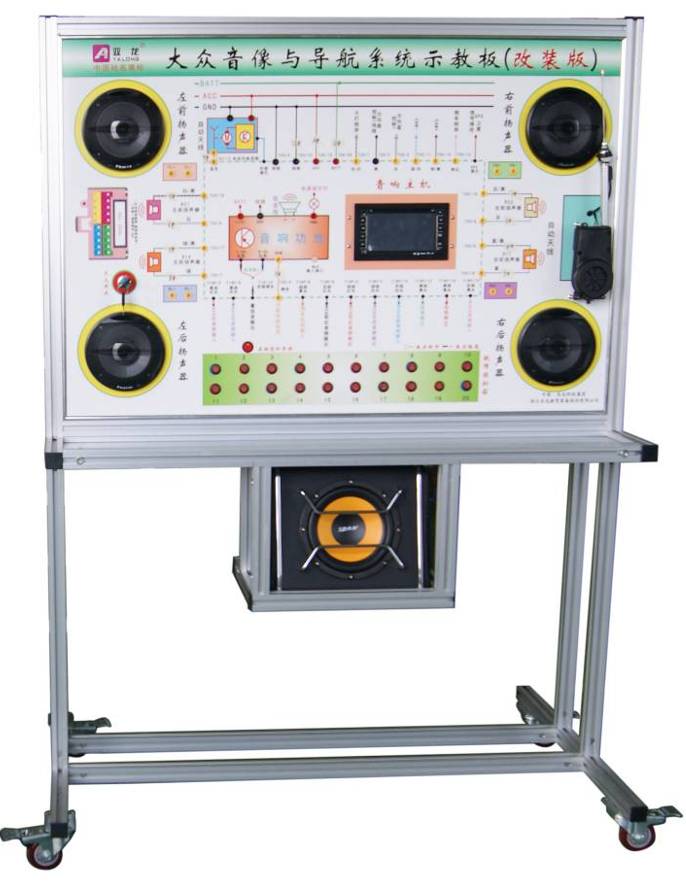 YL-610S型汽車GPS衛星導航系統綜合實訓考核裝置